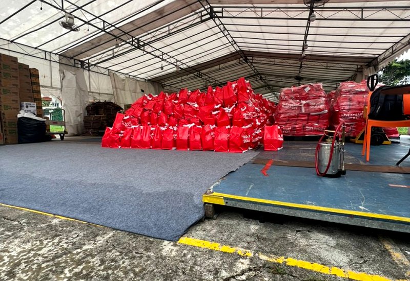 Tentage Area